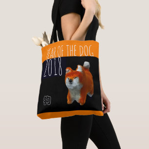 Shiba Puppy im Jahr 2018 Bag für digitale Kunst