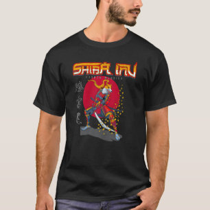 Shibarmy Shiba Inu Crypto Warrior Female Samurai J T-Shirt