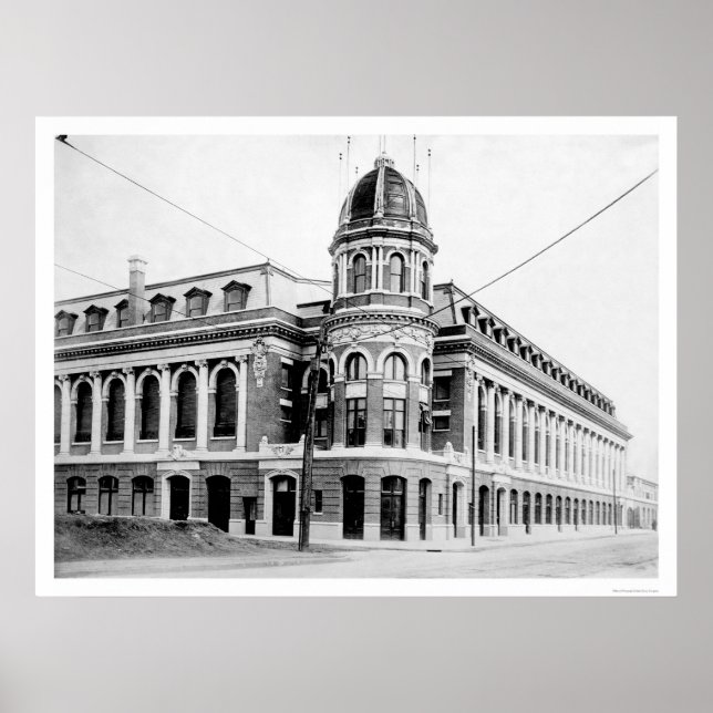 Shibe Park Baseball 1913 Poster (Vorne)