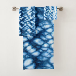 Shibori Badhandtuch Set