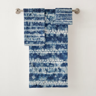 Shibori Badhandtuch Set