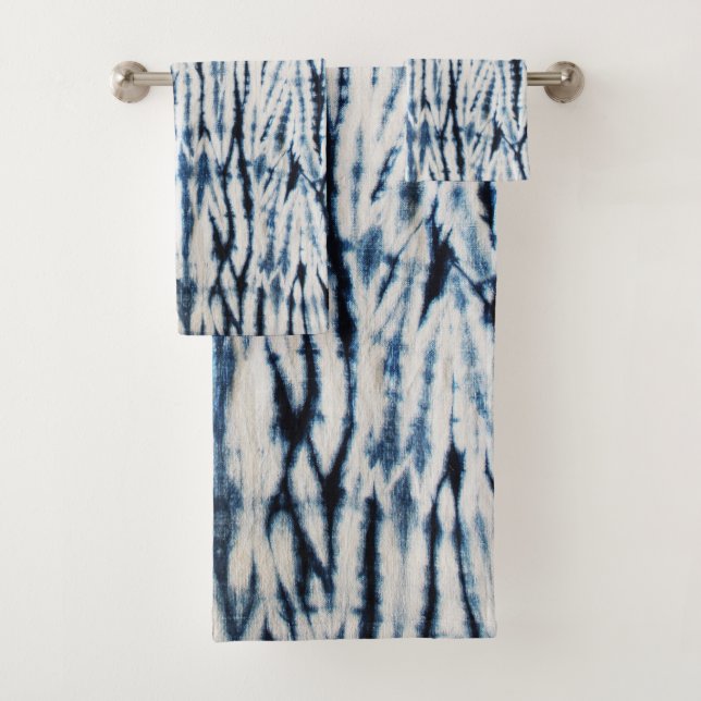 Shibori Badhandtuch Set (Insitu)