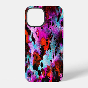 Shibori Batik: Wasserfarbverlauf-Tie-Dye iPhone 12 Hülle