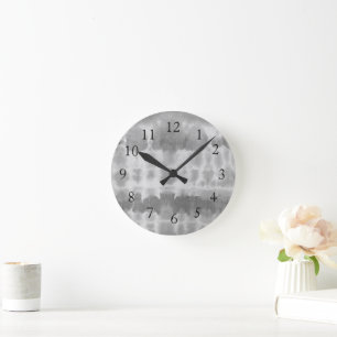 Shibori Gefärbte Krawatte Beach Coasta Wall Clock Runde Wanduhr