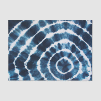 Shibori-Gefärbte Krawatte Seidenpapier