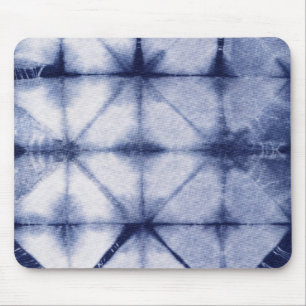 Shibori Geo Mausunterlage Mousepad