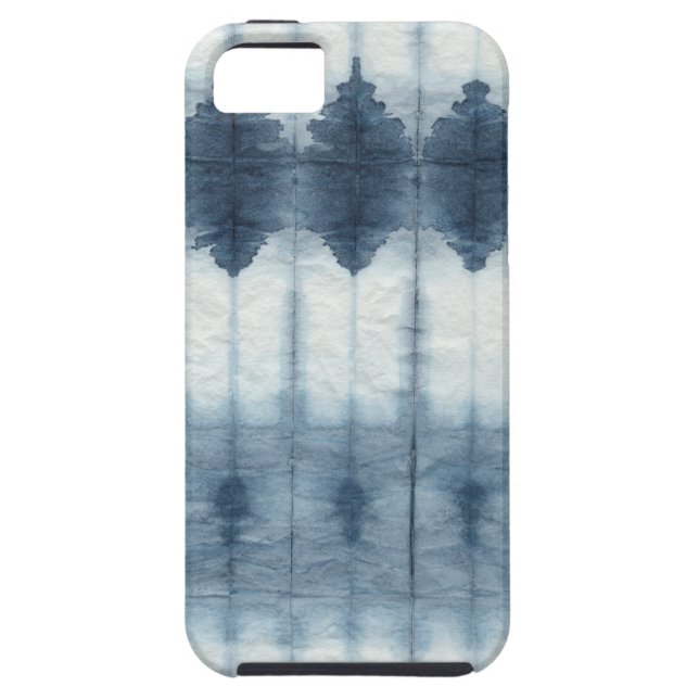 Shibori Indigio Print Case-Mate iPhone Hülle (Rückseite)