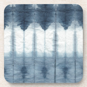 Shibori Indigio Print Untersetzer