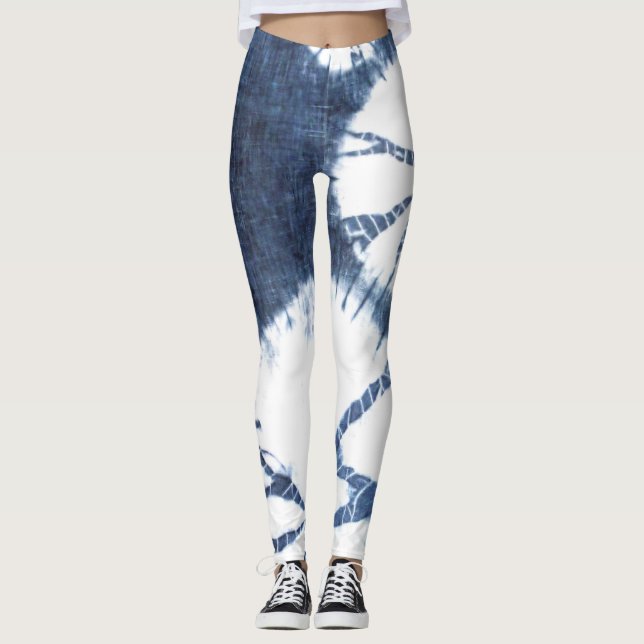 Shibori Leggings (Vorderseite)