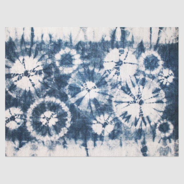 Shibori Seidenpapier (Vorderseite)