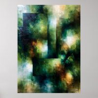 Shibui Grüne Patina Japanisch Inspirierte Textur