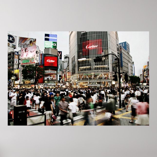 Shibuya Crossing Poster (Vorne)