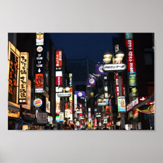 Shibuya Lights Poster