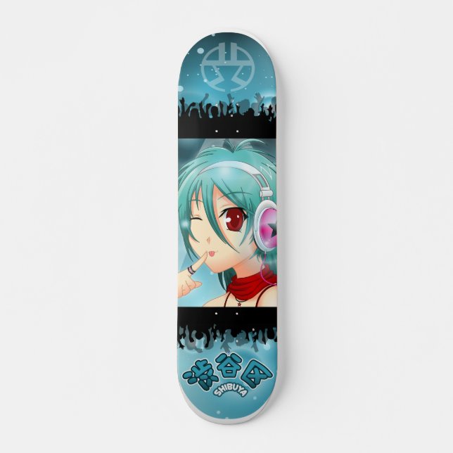 Shibuya Mädchen - Michiko Skateboard (Vorne)