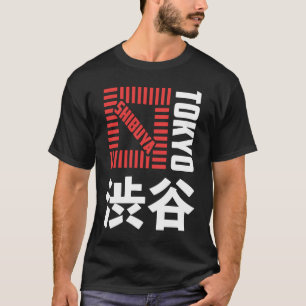 Shibuya Tokio Japan Souvenir japanische Kanji-Schr T-Shirt