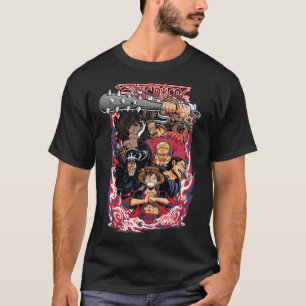 Shichibukai Bösewicht Pirat Anime Kunst T-Shirt
