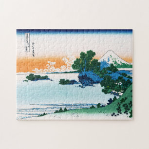Shichiri Strand in der Provinz Sagami Kunst Puzzle