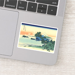 Shichiri Strand in Sagami Provinz Aufkleber