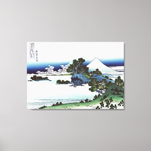 Shichirihama in der Provinz Sagami Leinwanddruck (Vorderseite)