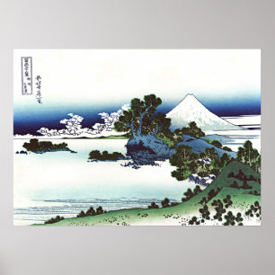 Shichirihama in der Provinz Sagami Poster