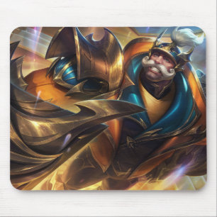 Shield Bearer Gaming Mousepad   Kriegermotiv