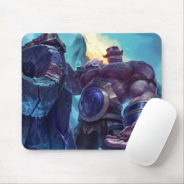 Shield Bearer Gaming Mousepad | Kriegermotiv