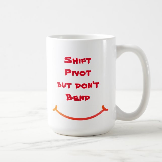 Shift Pivot, aber keine Kaffee-Tasse Kaffeetasse (Rechts)