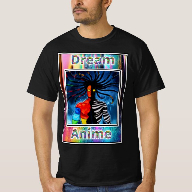 Shift Split Dream Anime T-Shirt (Vorderseite)