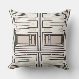 Shifting Grid Designer Kissen