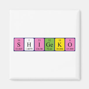 Shigeko Periodenmagnet Magnet
