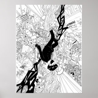 Shigeo MOB PSYCHO 100 FANART Poster