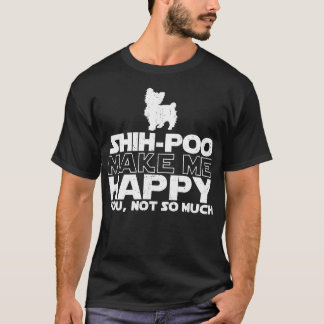 Shih-Poo stellen mich glücklichen T - Shirt her