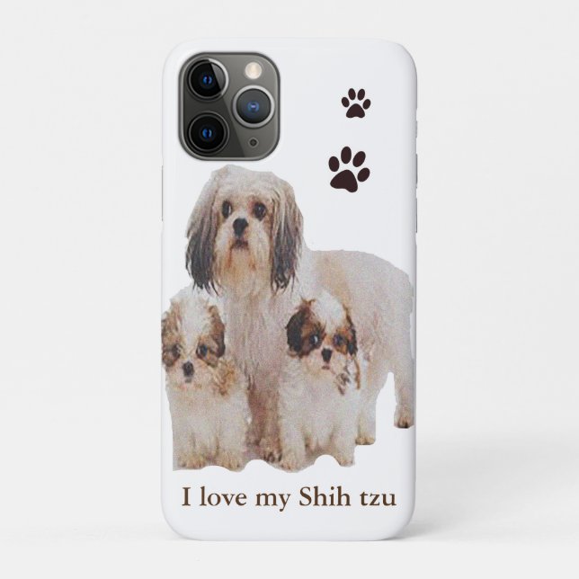 Shih-tsu Case-Mate iPhone Hülle (Rückseite)