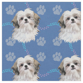 Shih Tzu 4 Stoff