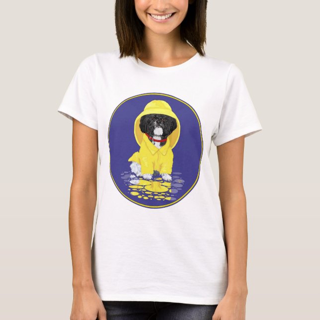 Shih Tzu April Duwers T-Shirt (Vorderseite)