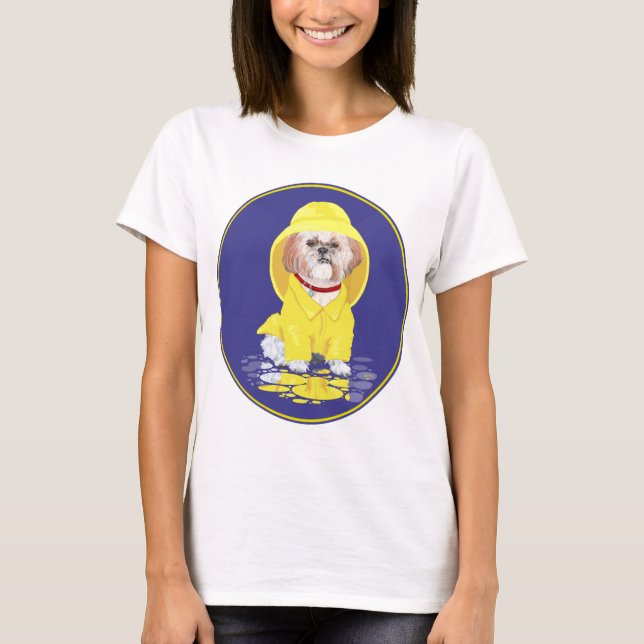 Shih Tzu April Duwers T-Shirt (Vorderseite)