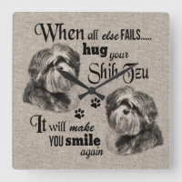 Shih Tzu art, wenn alles Zitat versage