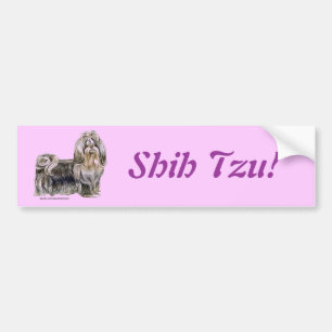 Shih Tzu Autoaufkleber