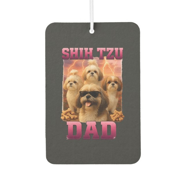 Shih Tzu    Autolufterfrischer (Vorderseite)