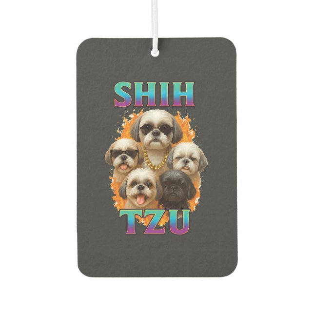 Shih Tzu  Autolufterfrischer (Vorderseite)