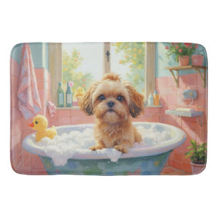 Shih Tzu Badzeit Süße Badezimmer Dekoration Badematte