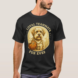 Shih Tzu Basketball-Maskottchen – Treuer Teamkolle T-Shirt