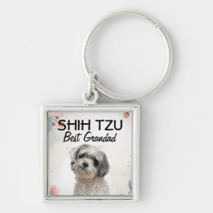 Shih Tzu Best Grandad Schlüsselanhänger