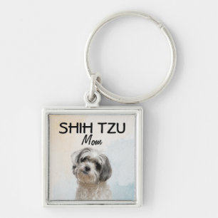 Shih Tzu Best Mama Schlüsselanhänger