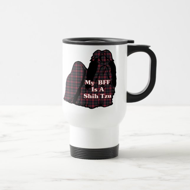 Shih Tzu BESTE FREUNDIN Geschenke Reisebecher (Rechts)