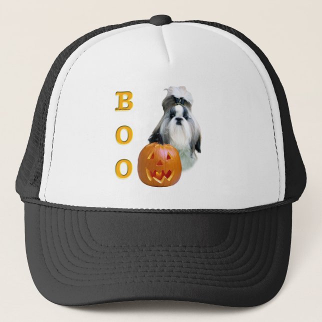 Shih Tzu Boo Truckerkappe (Vorderseite)