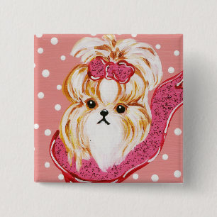 SHIH TZU BUTTON