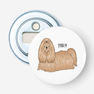 Shih tzu-Cartoon-Illustration Flaschenöffner
