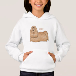 Shih tzu-Cartoon-Illustration Hoodie