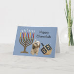 Shih Tzu Chanukah Card Menorah Dreidel Feiertagskarte<br><div class="desc">Familie und Freunde während der Chanukah Saison zu erinnern ist eine wunderbare Möglichkeit, in Touch mit den Menschen behalten, die Sie Liebe und kümmern sich. Ich habe diese Chanukah-Karten mit Liebe und Sorgfalt erstellt, und ich bin sicher, jeder, der Lieben Hunde wird sich freuen, sie zu erhalten. Sie haben die...</div>